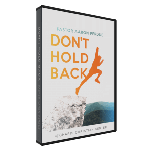 The Don't Hold Back CD Set from Dr. Aaron Perdue