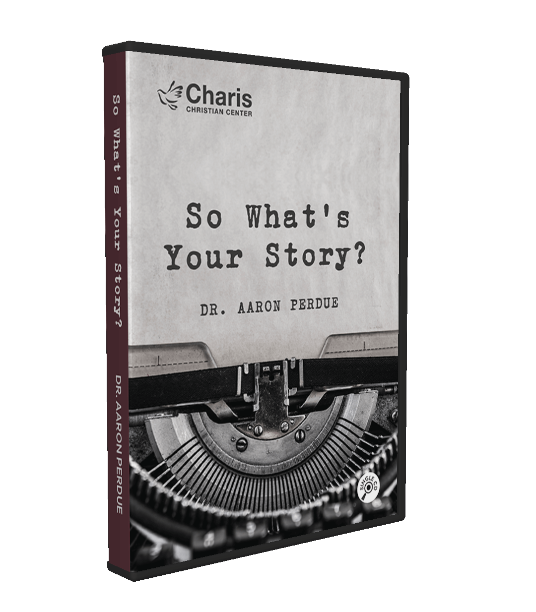 So What's Your Story Single CD Teaching from Dr. Aaron Perdue