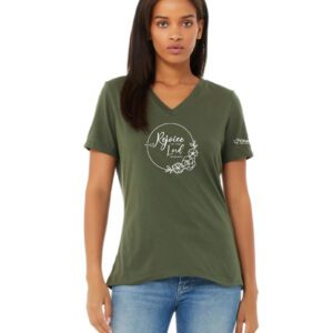Green Rejoice Women's Shirt from Charis Christian Center