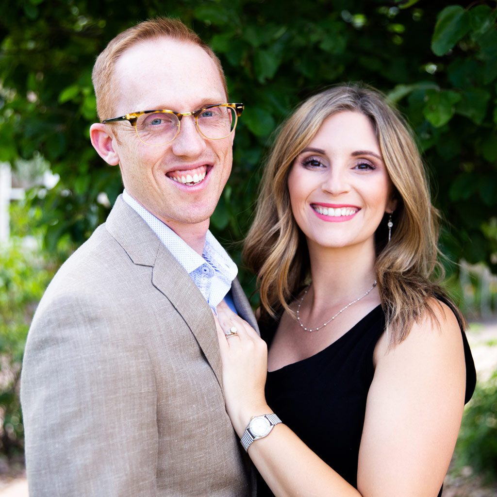 Pastors Aaron and Heather Perdue of Charis Christian Center