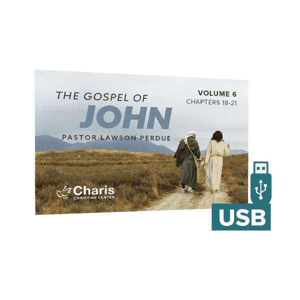 The Gospel of John USB Volume 6 by Pastor Lawson Perdue
