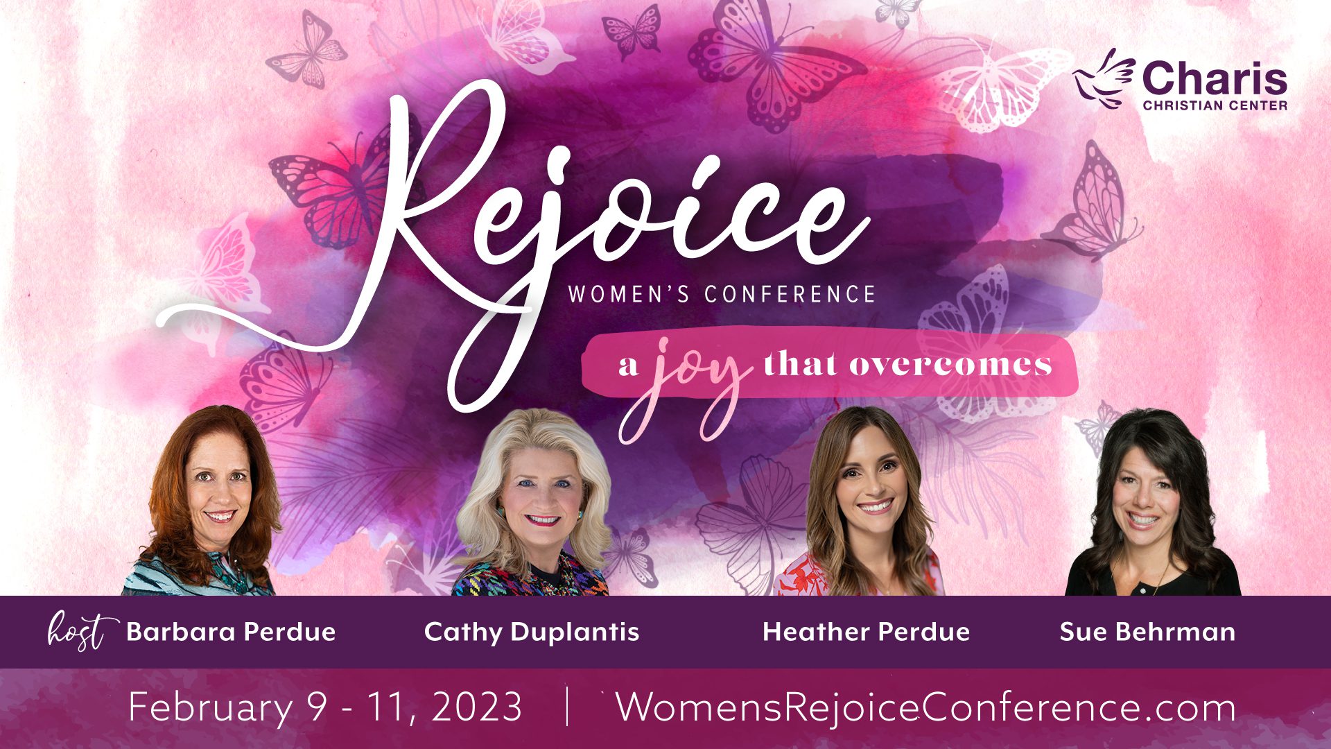 Rejoice Women's Conference 2023 with Cathy Duplantis and Barbara Perdue