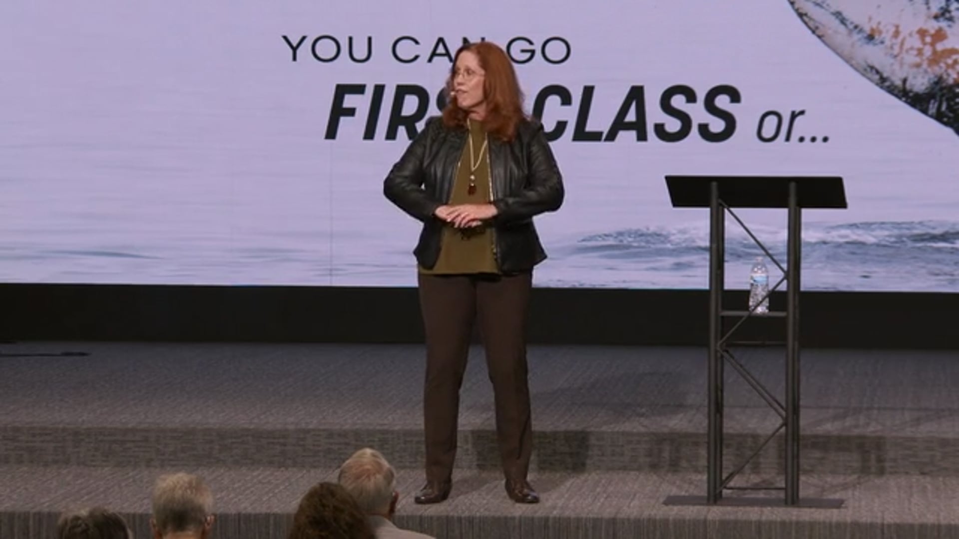 You Can Go First Class Or... - Pastor Barbara Perdue