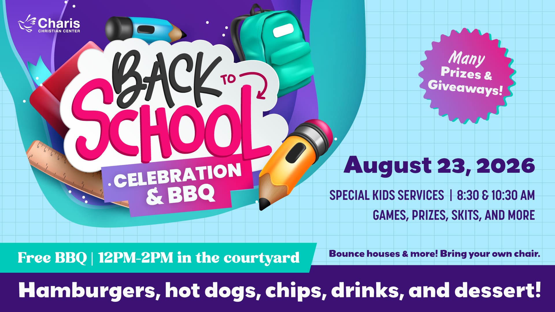 Back to School Celebration and BBQ