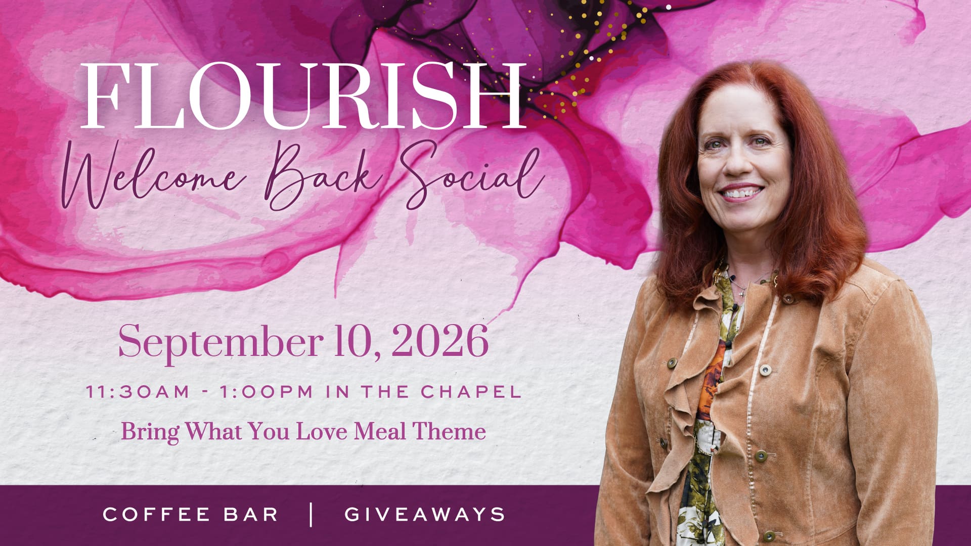 Flourish Welcome Back Social